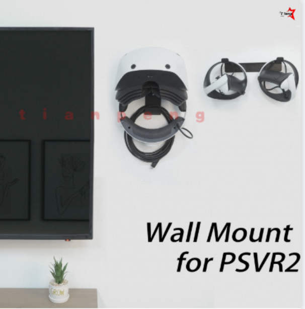 Gaming Accessories Wall - WYORESY Monzlteck PSVR1/PSVR2 VR Başlık Duvar