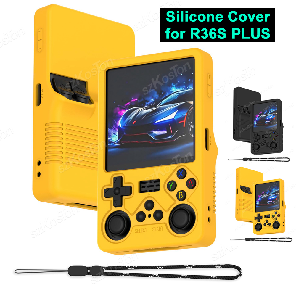 Gaming Accessories Console - Silikon Koruyucu Kapak R36S PLUS Oyun