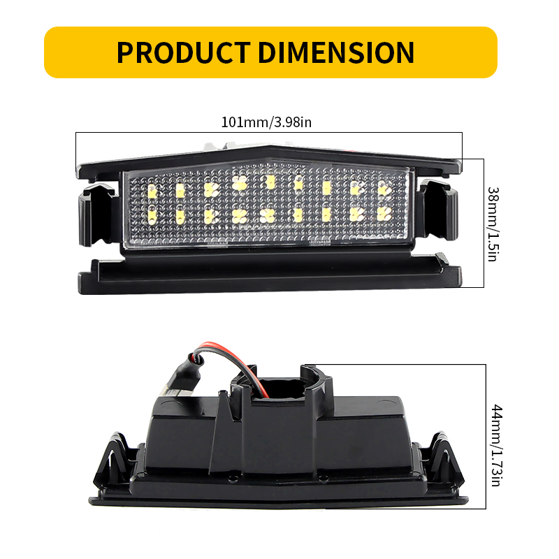 2 Adet Beyaz LED Plaka Lambası - Gaming Accessories Storage incelemesi ve fiyatı