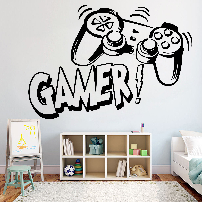 Çocuk Odası için Duvar Sticker - Gaming Accessories Wall incelemesi ve fiyatı