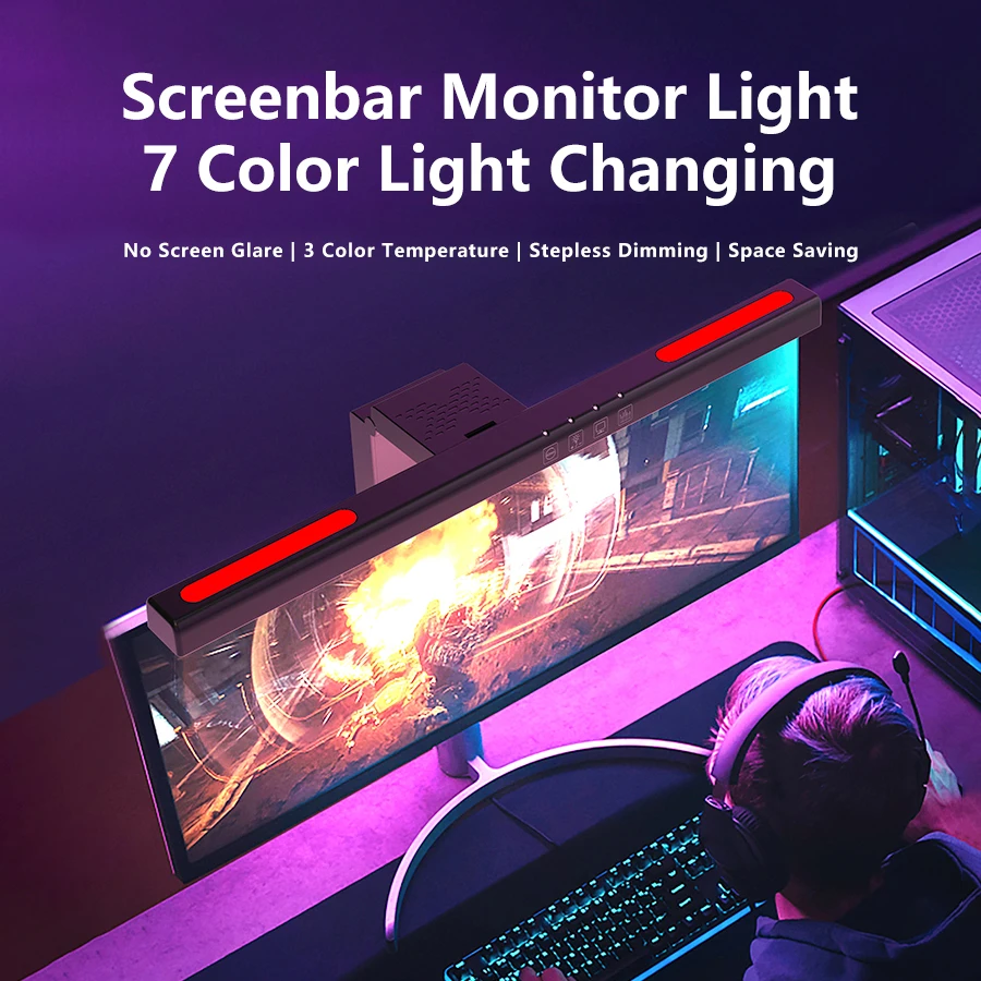 USB Kademesiz Karartma Ekran A - Gaming Accessories For Bedroom incelemesi ve fiyatı