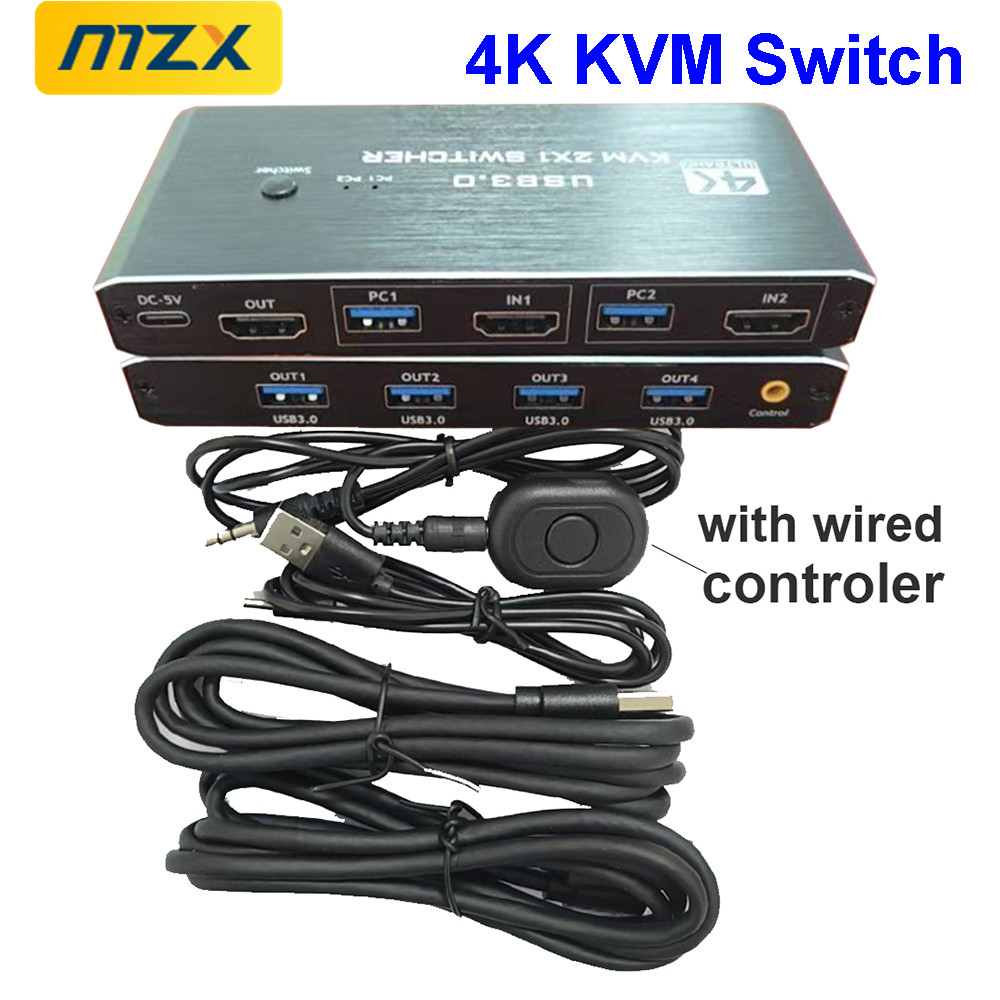 KVM Switch 4K 60Hz Switcher US - Gaming Accessories Storage incelemesi ve fiyatı