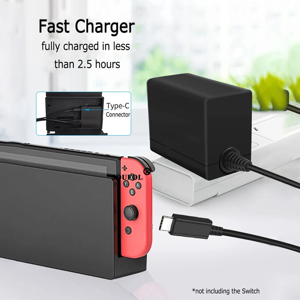 AC Güç Adaptörü Şarj Cihazı NS - Gaming Accessories Wall incelemesi ve fiyatı