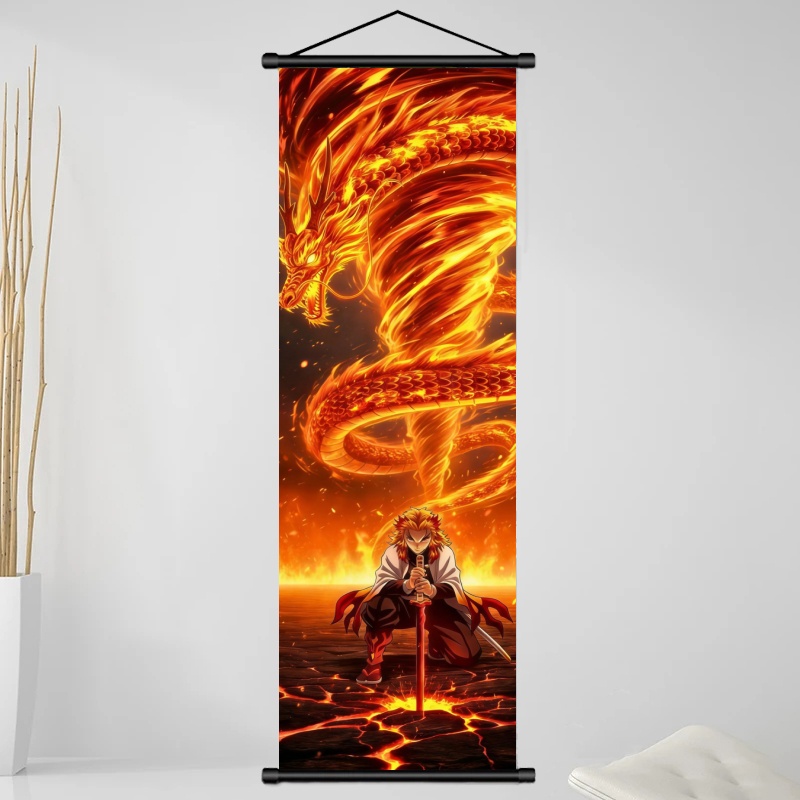 Demon Slayer Kyojuro Rengoku H - Gaming Accessories Wall incelemesi ve fiyatı