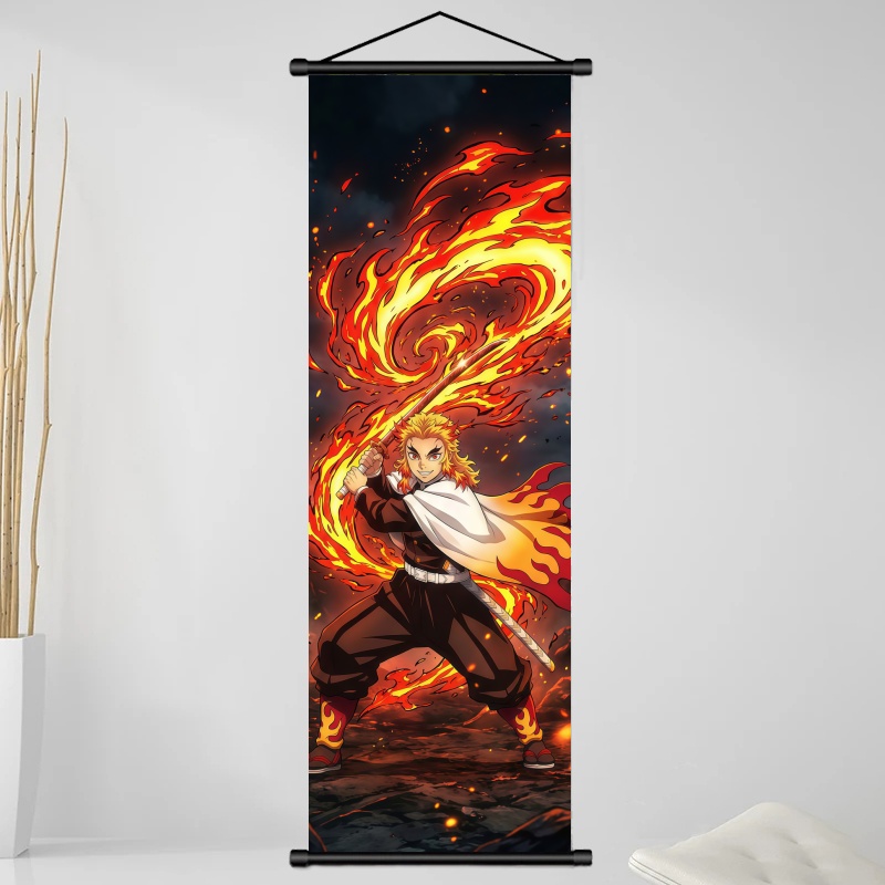 Demon Slayer Kyojuro Rengoku H - Gaming Accessories Wall incelemesi ve fiyatı