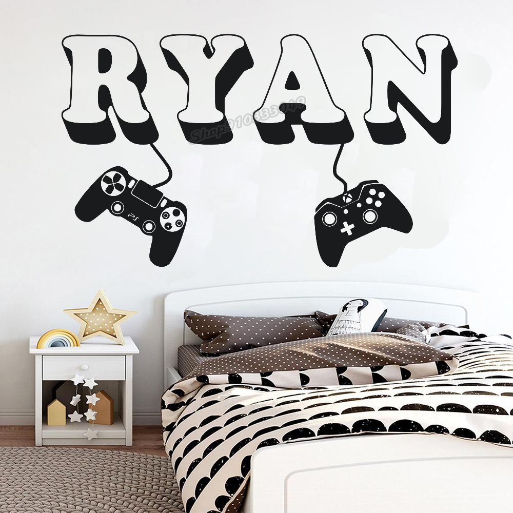 Oyun duvar Sticker Özel Ad Den - Gaming Accessories Wall incelemesi ve fiyatı