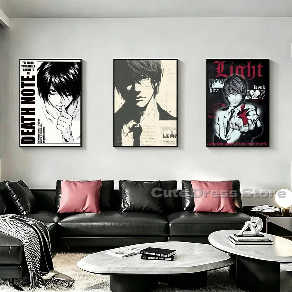 Death Note Kanvas Baskı Çerçev - Gaming Accessories Wall incelemesi ve fiyatı