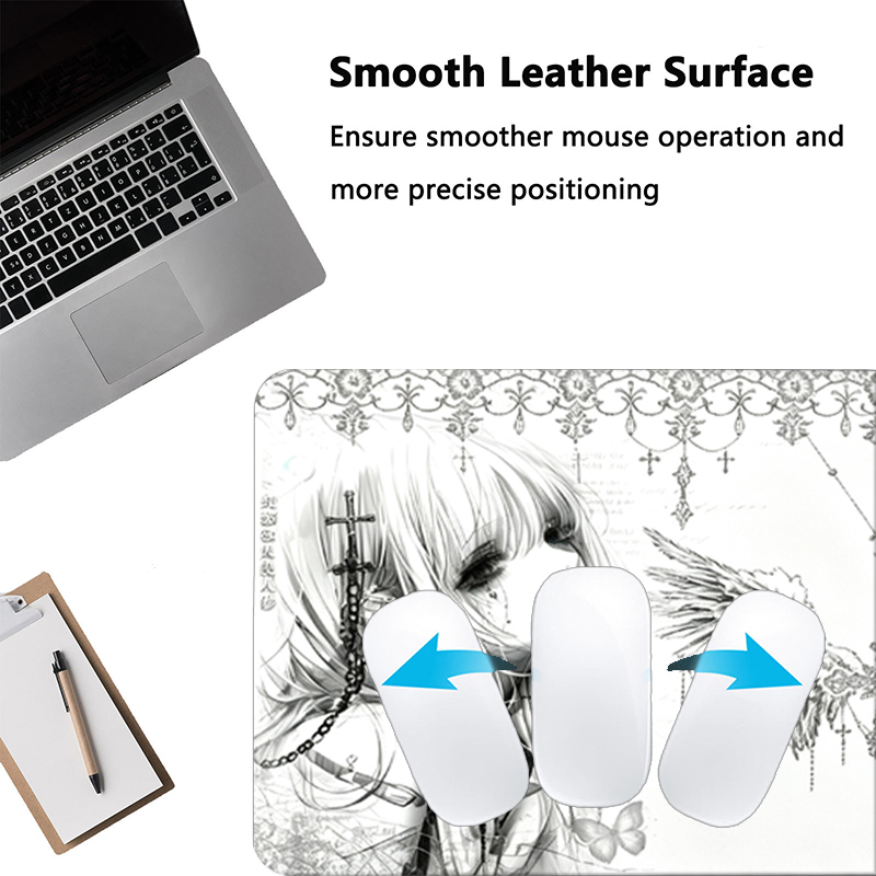 Deri Mousepad Siyah Beyaz Anim - Gaming Accessories Storage incelemesi ve fiyatı